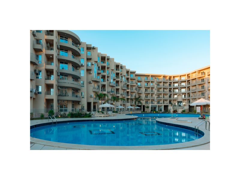 Modern beachfront chalet for sale in Hurghada